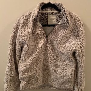 Thread and Supply fleece pullover